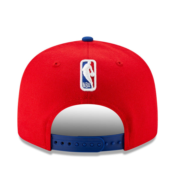 [12286149] Mens New Era Detroit Pistons - Red City Series 950 Snapback