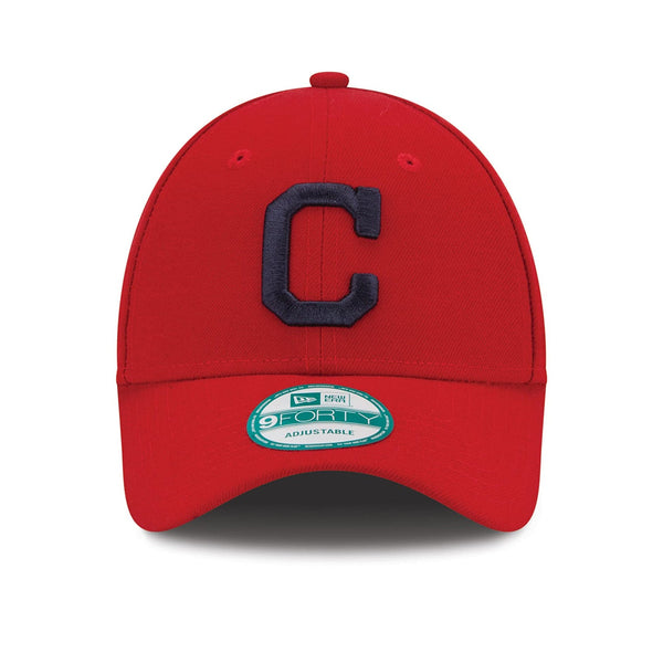 [10333201] Mens New Era MLB League 9Forty Adjustable Cap - Cleveland Indians