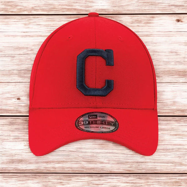 [10975828] Mens New Era MLB Team Classic 3930 Flex - Cleveland Indians
