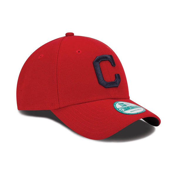 [10333201] Mens New Era MLB League 9Forty Adjustable Cap - Cleveland Indians