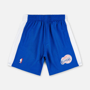 Mens Mitchell & Ness NBA Swingman Shorts Los Angeles Clippers 2002