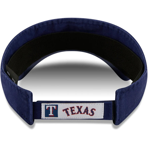 [80676102] Mens New Era Dugout Redux 2 Visor - Texas Rangers