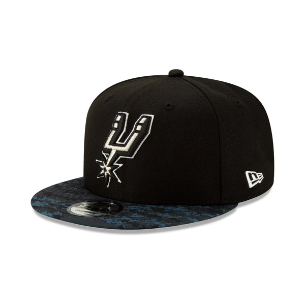 [12286117] Mens New Era San Antonio Spurs - Black City Series 950 Snapback