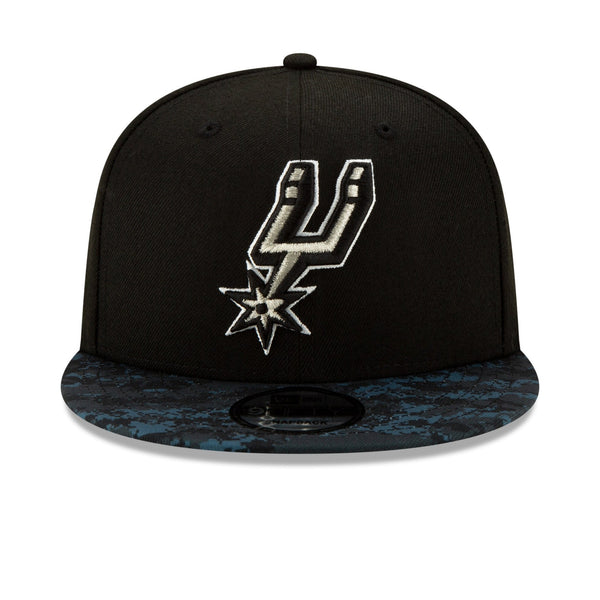 [12286117] Mens New Era San Antonio Spurs - Black City Series 950 Snapback