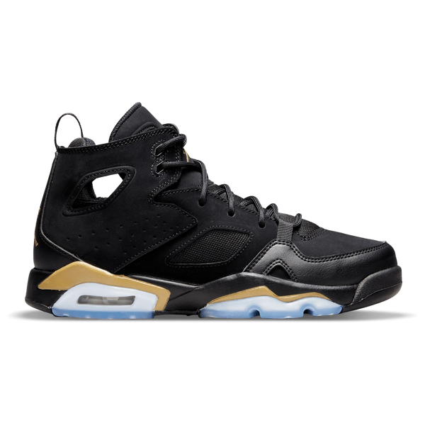 [DM1685-007] GRADE SCHOOL AIR JORDAN FLIGHT CLUB '91 'BLACK METALLIC GOLD (GS)'