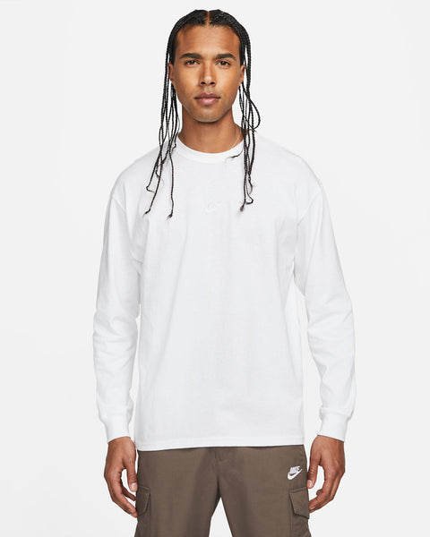 [DO7390-100] MENS NIKE PREMIUM ESSENTIALS LONG SLEEVE T-SHIRT