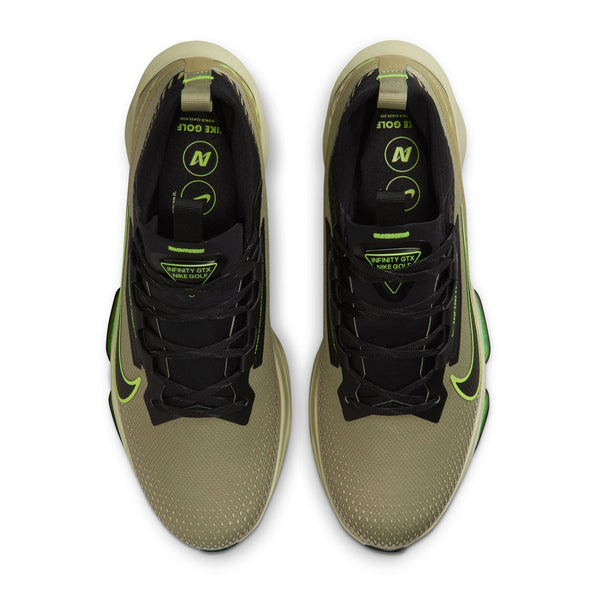 [FV4897-300] MENS NIKE AIR ZOOM INFINITY TOUR 2 GORE-TEX 'DUSTY OLIVE VOLT BLACK'