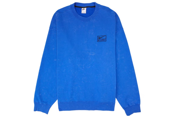 [DR4024-480] MENS NIKE X STUSSY ACID WASH CREW FLEECE