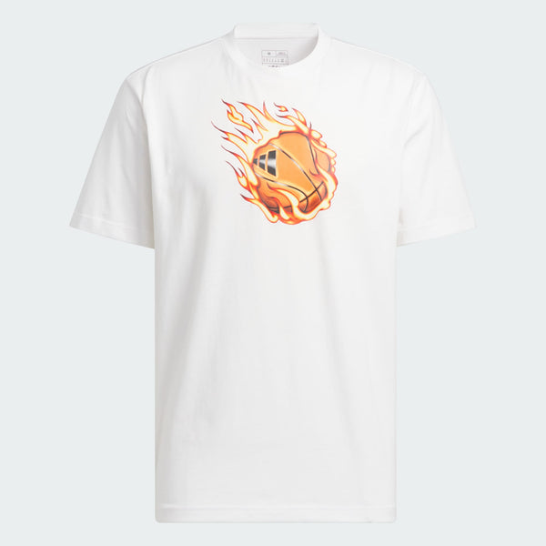 [IY1160] MENS ADIDAS ON FIRE SHORT SLEEVE T-SHIRT