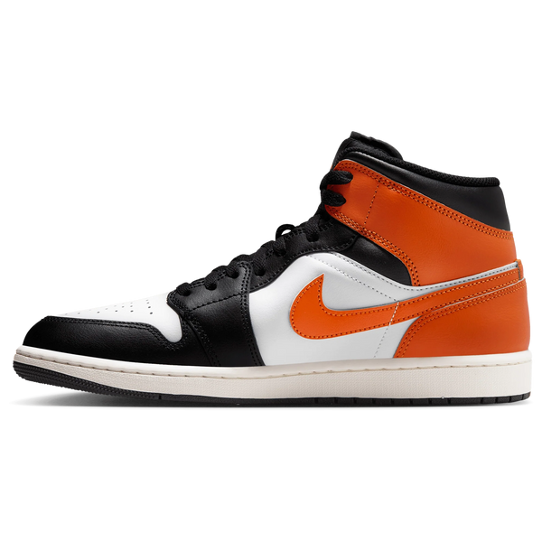[DQ8426-801] MENS AIR JORDAN RETRO 1 MID 'BLACK TOE STARFISH'