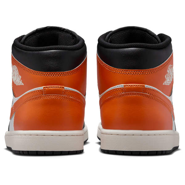 [DQ8426-801] MENS AIR JORDAN RETRO 1 MID 'BLACK TOE STARFISH'