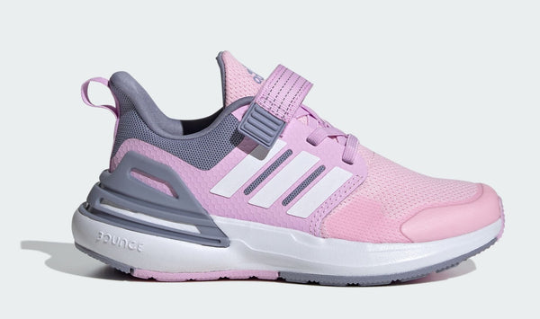 [ID3382] YOUTH ADIDAS RAPIDASPORT BOUNCE TOP STRAP 'CLEAR PINK CLOUD WHITE BLISS LILAC (GS)'