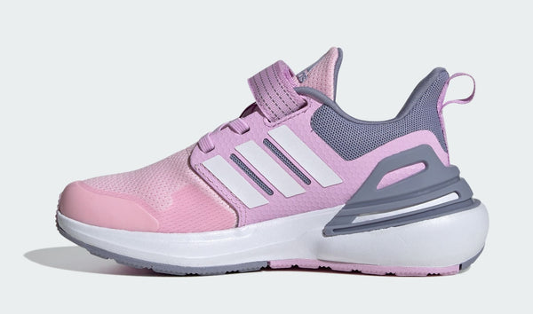 [ID3382] YOUTH ADIDAS RAPIDASPORT BOUNCE TOP STRAP 'CLEAR PINK CLOUD WHITE BLISS LILAC (GS)'