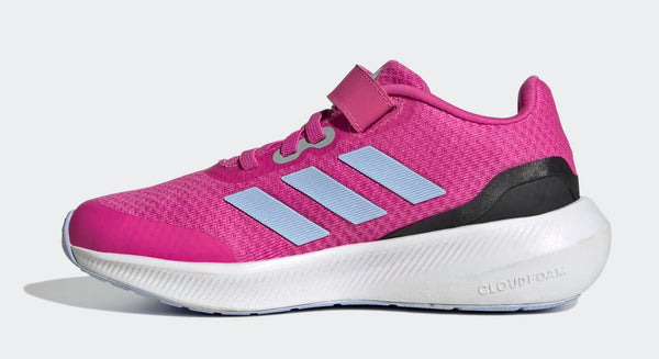 [HP5874] YOUTH ADIDAS RUNFALCON 3.0 J 'LUCID FUCHSIA BLUE DAWN'