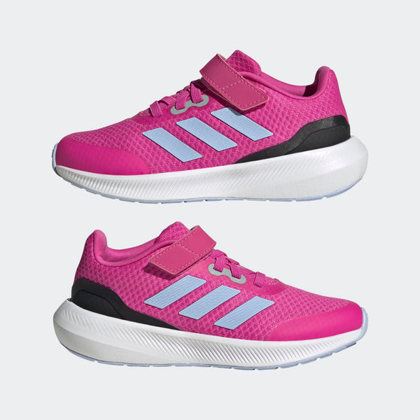 [HP5874] YOUTH ADIDAS RUNFALCON 3.0 J 'LUCID FUCHSIA BLUE DAWN'