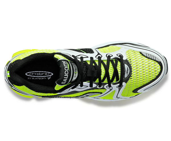 [S70704-6] MENS SAUCONY PROGRID TRIUMPH 4 'YELLOW SILVER'