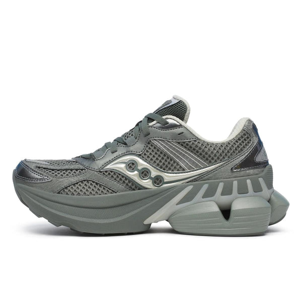 [S70797-6] MENS SAUCONY GRID NXT 'GREEN/SILVER'