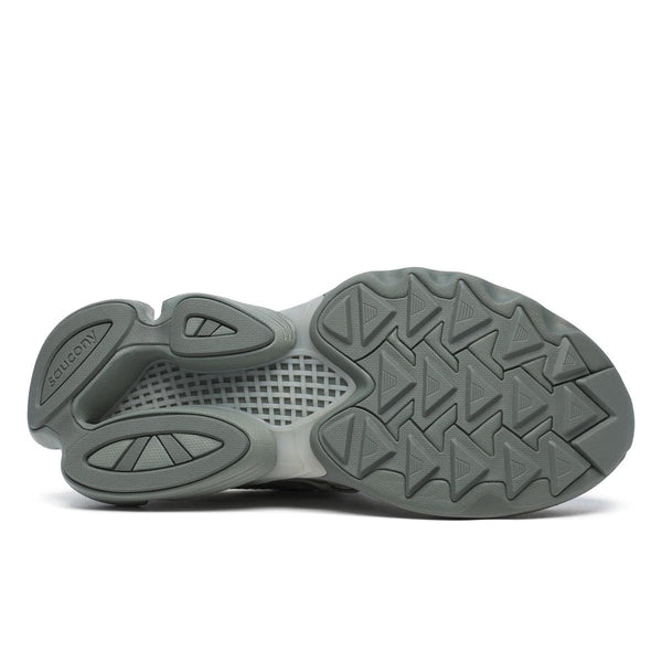 [S70797-6] MENS SAUCONY GRID NXT 'GREEN/SILVER'