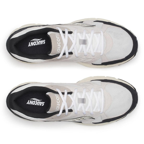 [S70856-4] MENS SAUCONY RIDE MILLENIUM 'WHITE/BLACK'