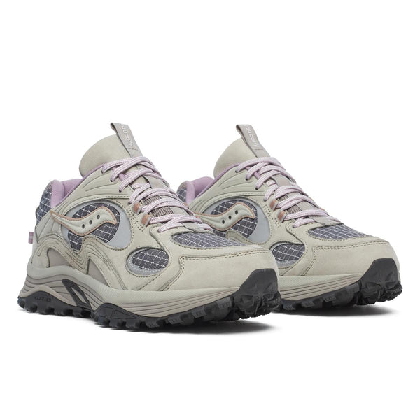 [S70924-2] MENS SAUCONY GRID AURA X 'GREY/AGAVE'