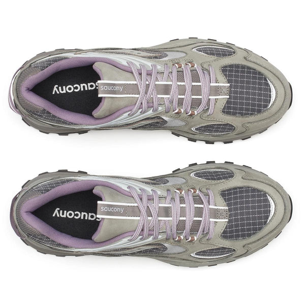 [S70924-2] MENS SAUCONY GRID AURA X 'GREY/AGAVE'