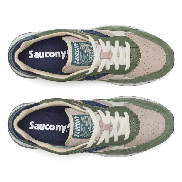 [S70945-2] MENS SAUCONY SHADOW 6000 'BEIGE/GREEN'