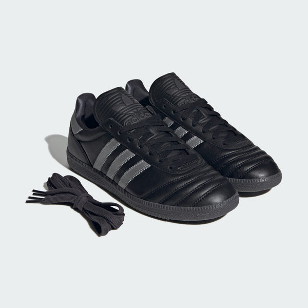 [HQ9241] MENS ADIDAS SAMBA JP 'BLACK SILVER METALLIC'