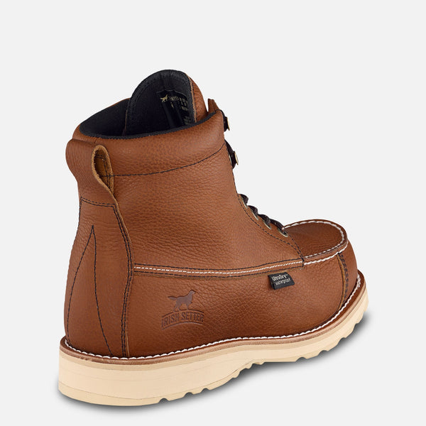[A0838-NARROW] MENS IRISH SETTER WINGSHOOTER 7-INCH WATERPROOF LEATHER BOOT (NARROW B WIDTH)