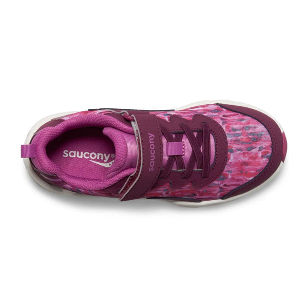 [SK167287] PRESCHOOL SAUCONY FLASH A/C 3.0 'BURGUNDY'