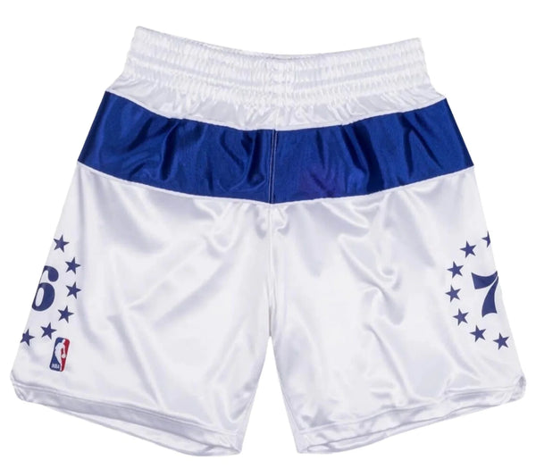 MENS MITCHELL & NESS NBA SWINGMAN SHORTS 76ERS 03