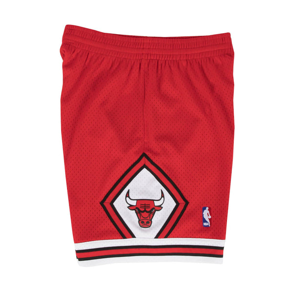 Mens Mitchell & Ness NBA Swingman Road Shorts Bulls 97-98