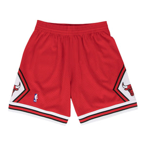 Mens Mitchell & Ness NBA Swingman Road Shorts Bulls 97-98