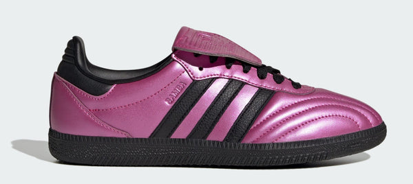 [JQ7451] Womens Adidas Samba LT Long Tongue 'Metallic Fuchsia'