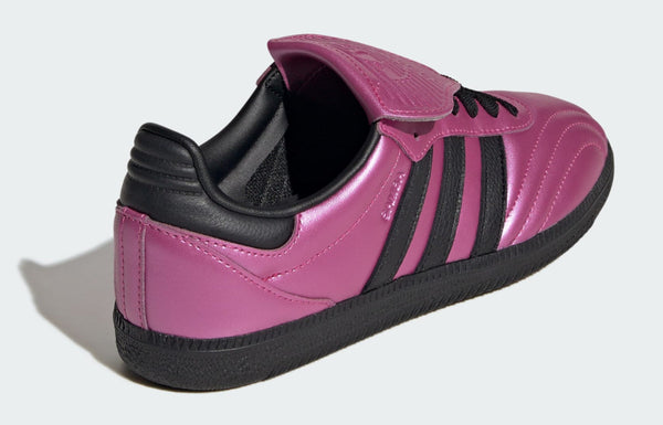 [JQ7451] Womens Adidas Samba LT Long Tongue 'Metallic Fuchsia'