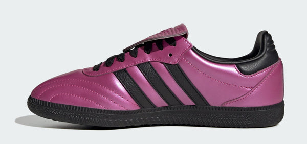 [JQ7451] Womens Adidas Samba LT Long Tongue 'Metallic Fuchsia'