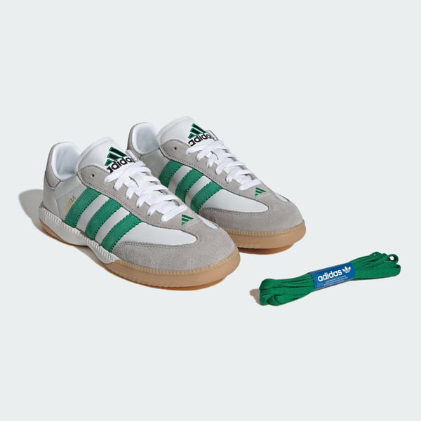 [ID3922] MENS ADIDAS Samba Millennium 'Cloud White Green Gum'