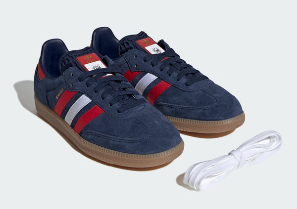 [IH6828] MENS ADIDAS SAMBA OG 'FIFA WORLD CUP 2026 NIGHT INDIGO SCARLET'