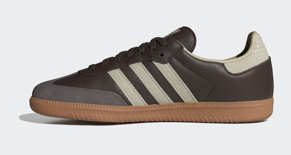 [ID1481] MENS ADIDAS SAMBA OG 'BROWN PUTTY GREY'