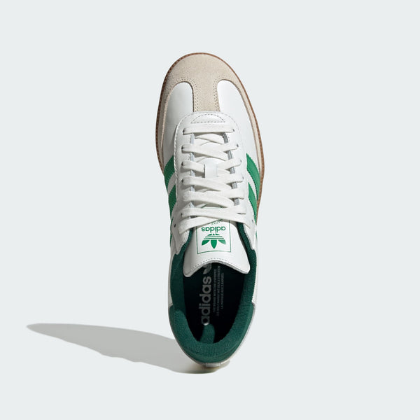 [JI3202] MENS ADIDAS SAMBA OG 'WHITE GREEN COLLEGIATE GREEN'