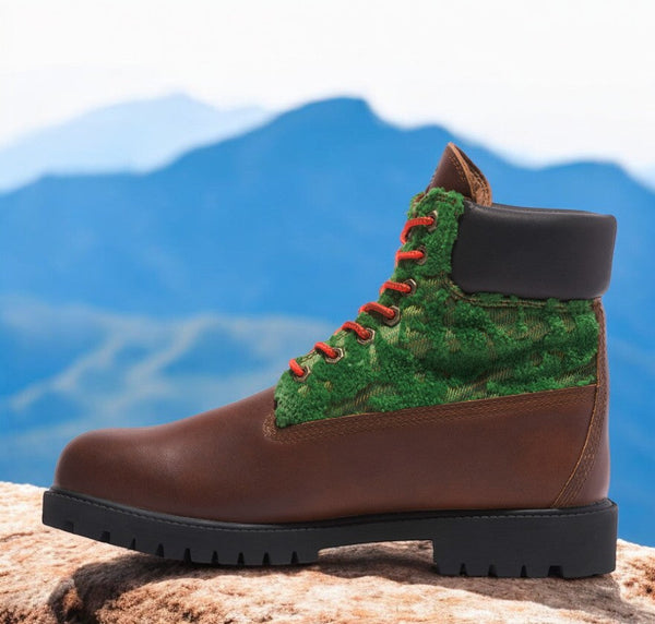 [TB0A2NU3EM4] Mens Timberland HERITAGE BLACK PIONEERS 6-INCH WATERPROOF BOOT 'BROWN FULL-GRAIN'