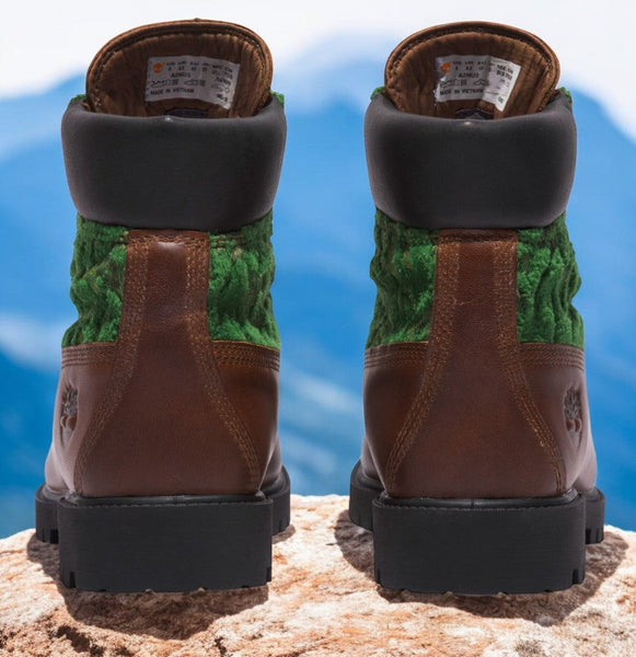 [TB0A2NU3EM4] Mens Timberland HERITAGE BLACK PIONEERS 6-INCH WATERPROOF BOOT 'BROWN FULL-GRAIN'