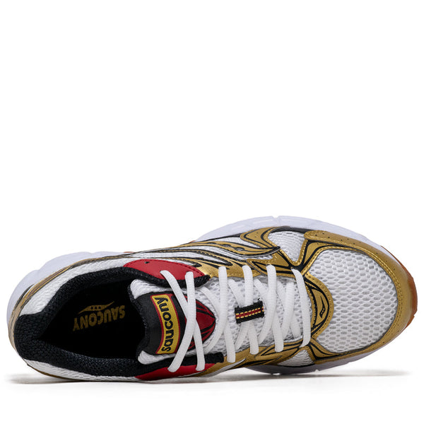 [S70812-74] MENS SAUCONY RIDE MILLENNIUM 'WHITE/GOLD'