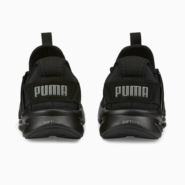 [387052-01] GRADE SCHOOL PUMA SOFTRIDE ENZO EVO 'BLACK'