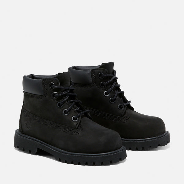[TB012807001] Toddlers Timberland 6 INCH PREMIUM BOOT 'TRIPLE BLACK'
