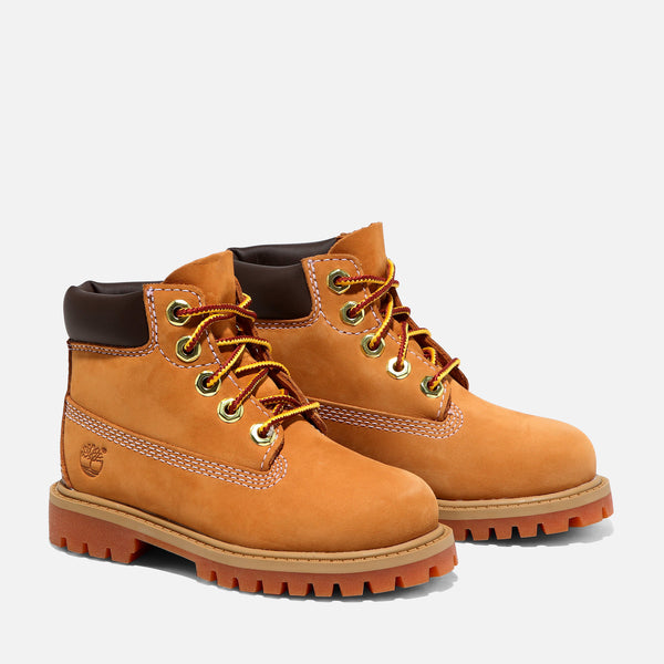 [TB012809713] Toddlers Timberland 6 INCH PREMIUM BOOT 'WHEAT'