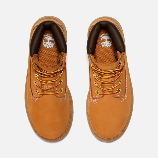 [TB012909713] Grade School Timberland 6 INCH CLASSIC JUNIOR 'WHEAT'