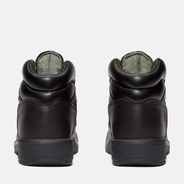 [TB015706001] Preschool Timberland FIELD BOOT YOUTH 'TRIPLE BLACK'