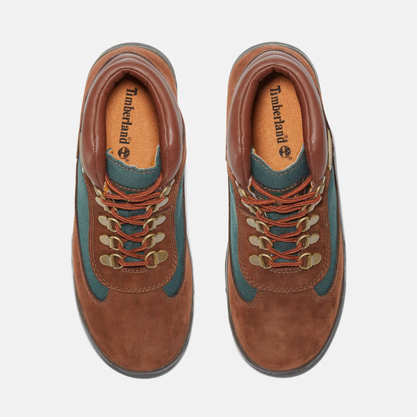 [TB016937242] Grade School Timberland FIELD BOOT JUNIOR 'DARK BROWN'