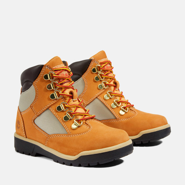 [TB044793231] Preschool Timberland 6 INCH FIELD BOOT YOUTH 'WHEAT'