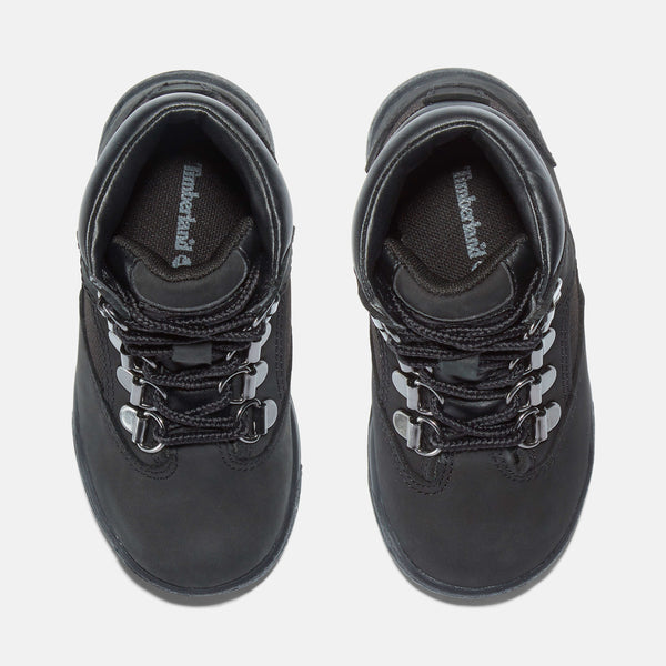 [TB044890001] Toddlers Timberland 6 INCH FIELD BOOT 'BLACK NUBUCK'